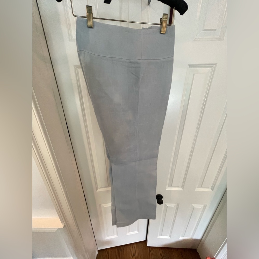 chloe linen pants